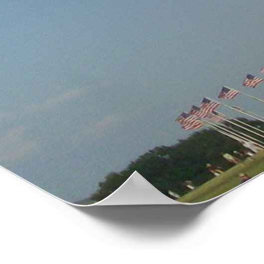 Opvallend contrast met de zon poster (Hoek)