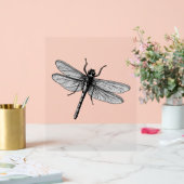 Opvallend Dragonfly accessoire Acryl Bord (Huwelijk)