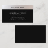 Opvallend eenvoudige, moderne tonercartridge visitekaartje (Voorkant / Achterkant)