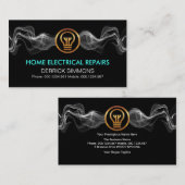 Opvallend elektrischebliksem visitekaartje (Voorkant / Achterkant)