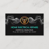 Opvallend elektrischebliksem visitekaartje (Voorkant)