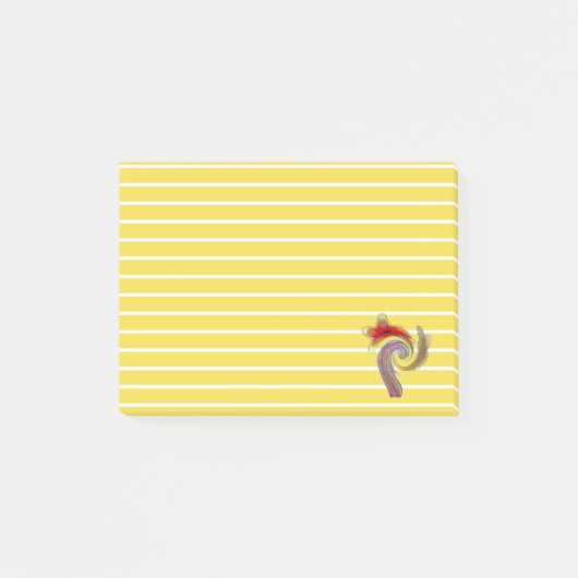 "Opvallend flamboyant" 3M Post-it Notes (Voorkant)
