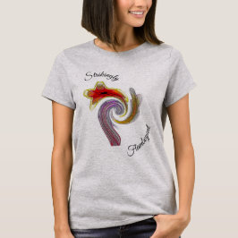 "Opvallend flamboyant" (Dames Basic) T-shirt