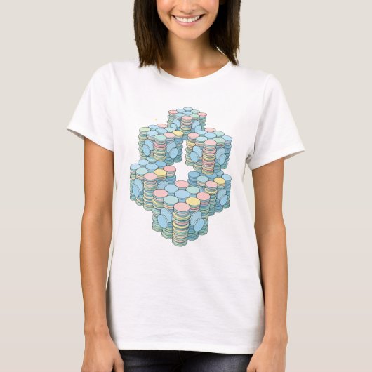 Opvallend Geel ONBEKEND Statement Design T-shirt (Voorkant)