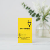 Opvallend Gele Buttonnen van de Uitbreiding van de Visitekaartje (Staand voorkant)