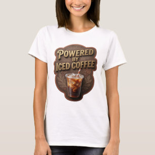 Opvallend Goud AANGEDREVEN DOOR IJSTHEE Modern ont T-shirt