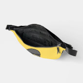 OPVALLEND HELDER EIGEN LOGO BUSINESS MERK YELLOW HEUPTASJE (Open)