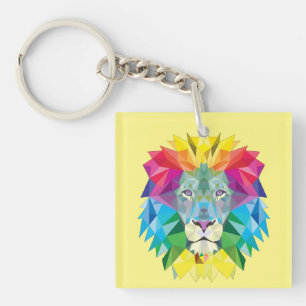 Opvallend heldere Lion Sleutelhanger