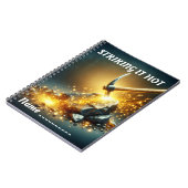 Opvallend het Hete Spiraal Foto Notitieboek (Linkerzijde)