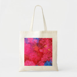 Opvallend Hot Neon Roze Abstract Tote Bag