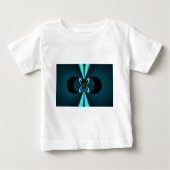 Opvallend hypermodern cyaan en zwart vectorontwerp (Voorkant)