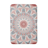 Opvallend Moderne Kaleidoscoop Mandala Fractal Art Badmat (Voorkant Verticaal)