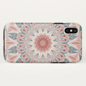 Opvallend Moderne Kaleidoscoop Mandala Fractal Art Case-Mate iPhone Case (Achterkant (horizontaal))