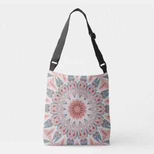 Opvallend Moderne Kaleidoscoop Mandala Fractal Art Crossbody Tas