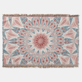 Opvallend Moderne Kaleidoscoop Mandala Fractal Art Deken