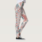 Opvallend Moderne Kaleidoscoop Mandala Fractal Art Leggings (Rechts)
