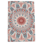 Opvallend Moderne Kaleidoscoop Mandala Fractal Art Medium Cadeauzakje (Voorkant)