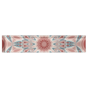 Opvallend Moderne Kaleidoscoop Mandala Fractal Art Naambordje