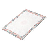 Opvallend Moderne Kaleidoscoop Mandala Fractal Art Notitieblok (Schuin)