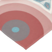 Opvallend Moderne Kaleidoscoop Mandala Fractal Art Tafelkleed (Gekanteld)