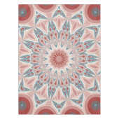 Opvallend Moderne Kaleidoscoop Mandala Fractal Art Tafelkleed (Voorkant)