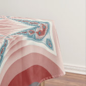 Opvallend Moderne Kaleidoscoop Mandala Fractal Art Tafelkleed (Voorbeeld)