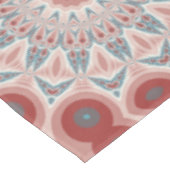 Opvallend Moderne Kaleidoscoop Mandala Fractal Art Tafelkleed (Gekanteld)