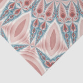 Opvallend Moderne Kaleidoscoop Mandala Fractal Art Tissuepapier (Detail)