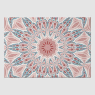 Opvallend Moderne Kaleidoscoop Mandala Fractal Art Tissuepapier