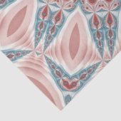 Opvallend Moderne Kaleidoscoop Mandala Fractal Art Tissuepapier (Detail)