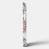 Opvallend Moderne Kaleidoscope Mandala Fractal Nam Case-Mate iPhone Case (Achterkant / Links)