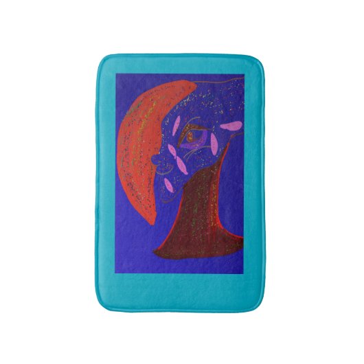 Opvallend mooi wezen badmat (Voorkant Verticaal)