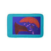 Opvallend mooi wezen badmat (Voorkant)