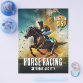 Opvallend Paardenrennen Flyer (Enkel)