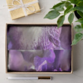 Opvallend Paars, Violet en Mauve Iris Abstract Tissuepapier (Geschenk)