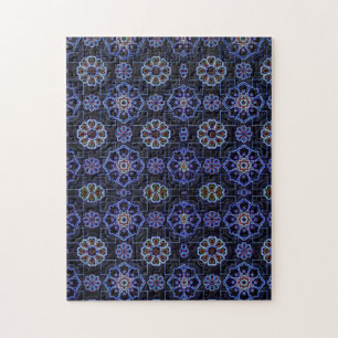Opvallend Patroon Puzzle-Erin Brie Art Jigzaag Pu Legpuzzel