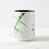 Opvallend promotioneel gepersonaliseerd bedrijf mok (Midden)