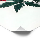 Opvallend rode papavers foto afdruk (Hoek)