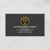 Opvallend Rood Elektrisch Startcircuit Visitekaartje (Achterkant)