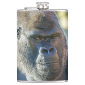 Opvallend Silverback Coffee Heupfles (Voorkant)