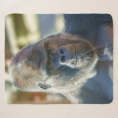 Opvallend Silverback Fleece Blanket Sherpa Deken (Voorkant (horizontaal))