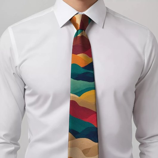 Opvallend Stropdas voor geometrisch ontwerp