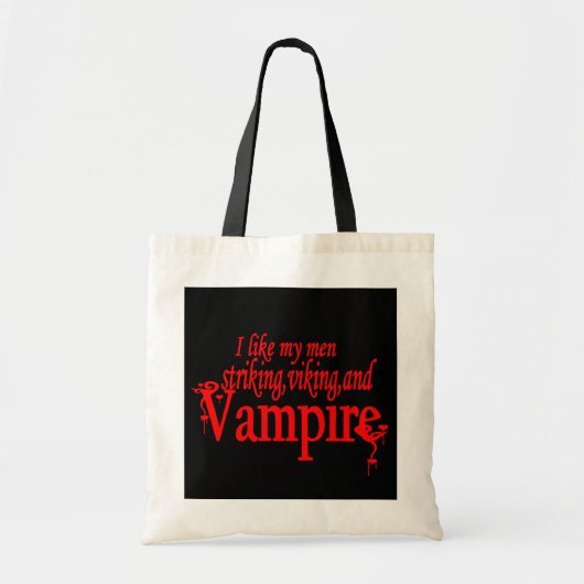 Opvallend Viking Vampire Tote Bag (Voorkant)