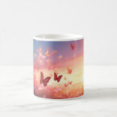 Opvallend vlinder ontwerp keramische Mok (Center)