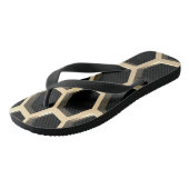 Opvallend zeshoekpatroonontwerp teenslippers (Schuin)