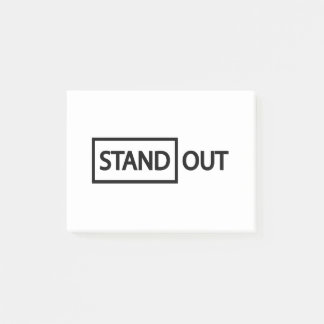 Opvallend zich onderscheiden post-it® notes