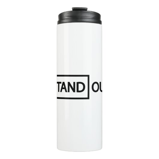 Opvallend zich onderscheiden thermosbeker (Voorkant)
