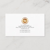 Opvallende Bright Gold Silver-investeringsgolven Visitekaartje (Achterkant)