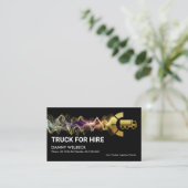 Opvallende elektrische ladinggoud, transport visitekaartje (Staand voorkant)