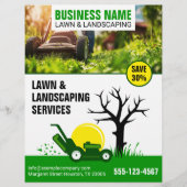 Opvallende gazonverzorging Flyer-Green & Professio Flyer (Voorkant)